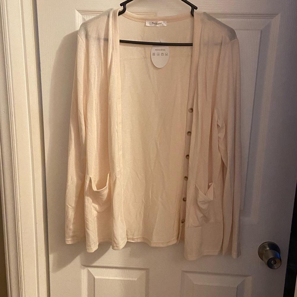 a new day Women's Cream Cardigan